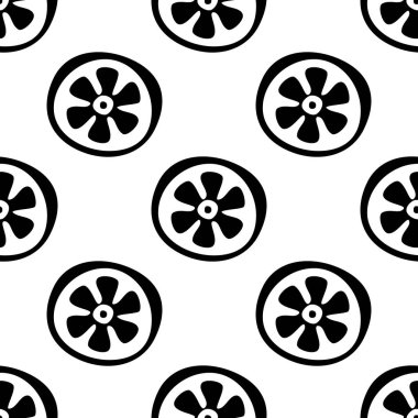 Vektör Dikişsiz desen, grafik illüstrasyon