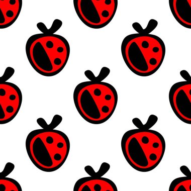 Vektör Dikişsiz desen, grafik illüstrasyon