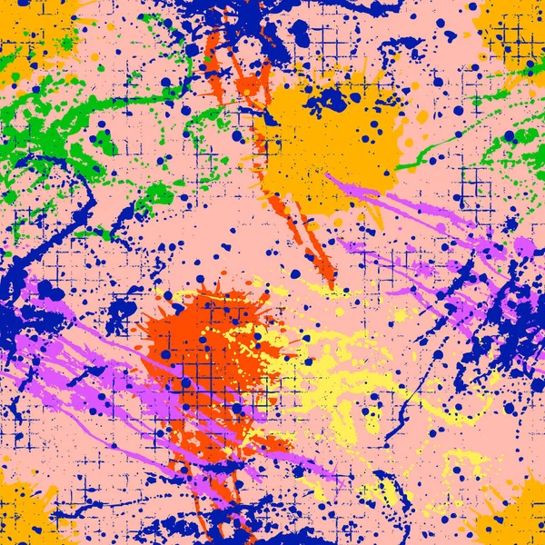 Modello senza cuciture vettoriale, illustrazione grafica — Vettoriale Stock