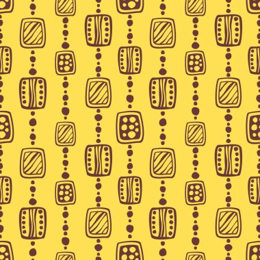 Vektör Dikişsiz desen, grafik illüstrasyon