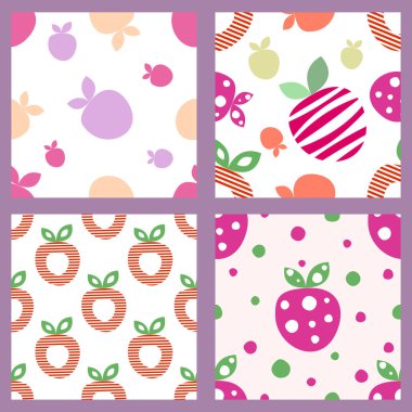 Vektör Dikişsiz desen, grafik illüstrasyon