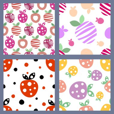 Vektör Dikişsiz desen, grafik illüstrasyon