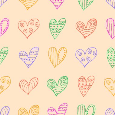 Vektör Dikişsiz desen, grafik illüstrasyon