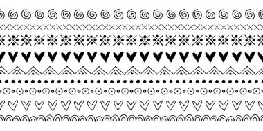 Vektör Dikişsiz desen, grafik illüstrasyon