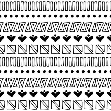 Vektör Dikişsiz desen, grafik illüstrasyon