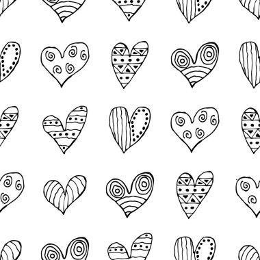 Vektör Dikişsiz desen, grafik illüstrasyon