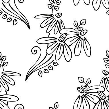 Vektör Dikişsiz desen, grafik illüstrasyon