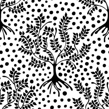 Vektör Dikişsiz desen, grafik illüstrasyon