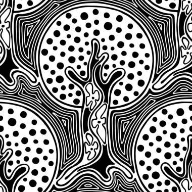 Vektör Dikişsiz desen, grafik illüstrasyon