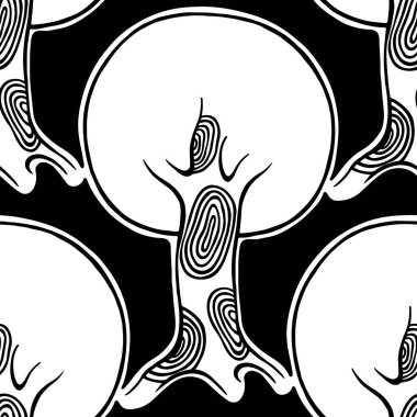 Vektör Dikişsiz desen, grafik illüstrasyon