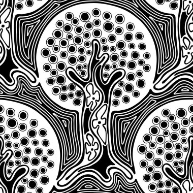 Vektör Dikişsiz desen, grafik illüstrasyon