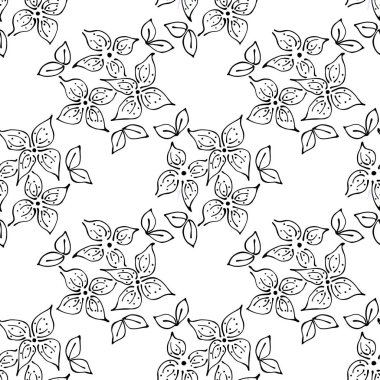 Vektör Dikişsiz desen, grafik illüstrasyon