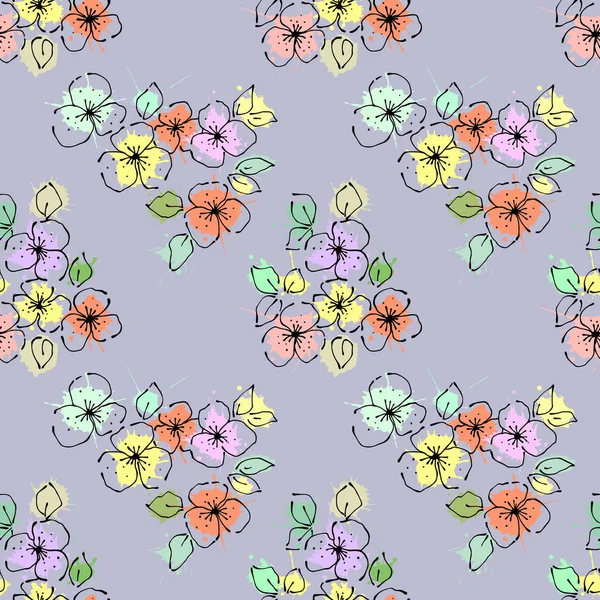 Vektör Dikişsiz desen, grafik illüstrasyon