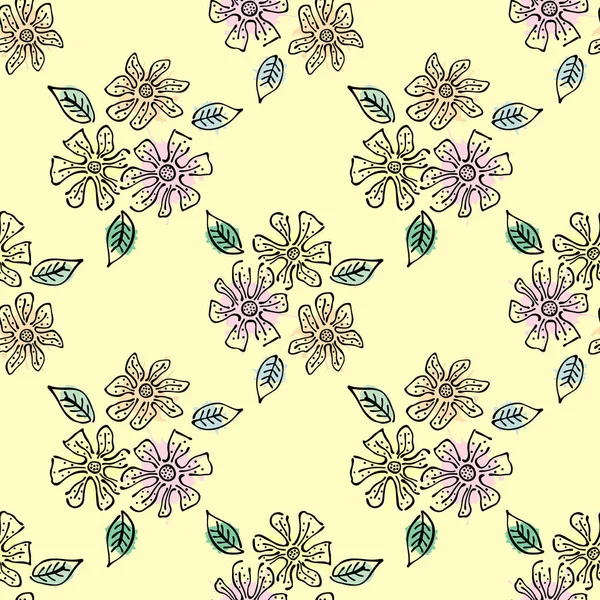 Vektör Dikişsiz desen, grafik illüstrasyon