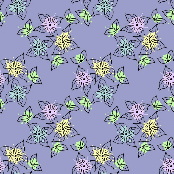 Vektör Dikişsiz desen, grafik illüstrasyon