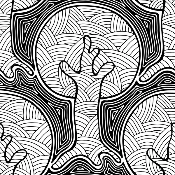 Vektör Dikişsiz desen, grafik illüstrasyon