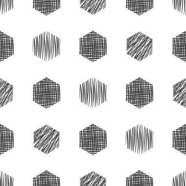 Vektör Dikişsiz desen, grafik illüstrasyon