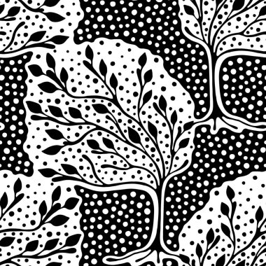 Vektör Dikişsiz desen, grafik illüstrasyon