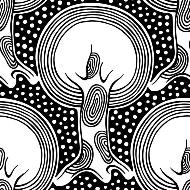 Vektör Dikişsiz desen, grafik illüstrasyon