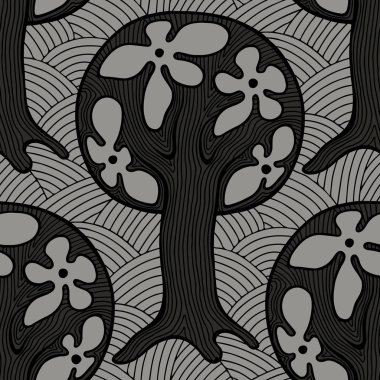 Vektör Dikişsiz desen, grafik illüstrasyon