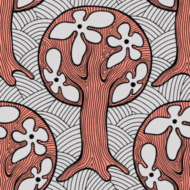 Vektör Dikişsiz desen, grafik illüstrasyon