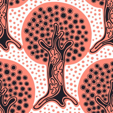 Vektör Dikişsiz desen, grafik illüstrasyon