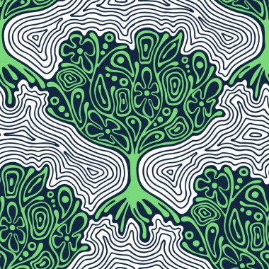 Vektör Dikişsiz desen, grafik illüstrasyon