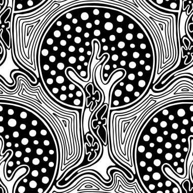 Vektör Dikişsiz desen, grafik illüstrasyon