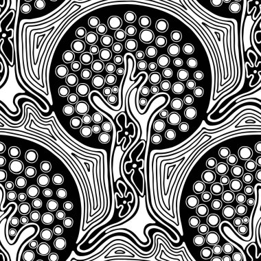 Vektör Dikişsiz desen, grafik illüstrasyon