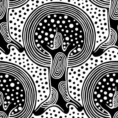 Vektör Dikişsiz desen, grafik illüstrasyon