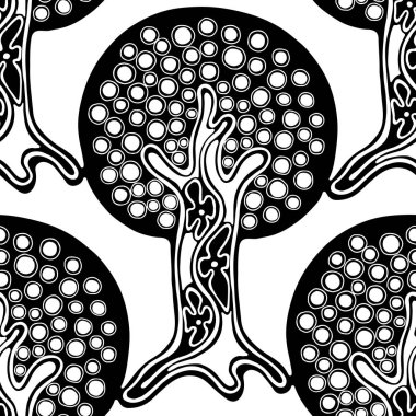 Vektör Dikişsiz desen, grafik illüstrasyon