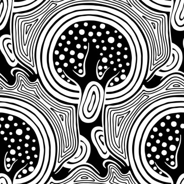 Vektör Dikişsiz desen, grafik illüstrasyon