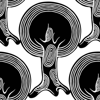 Vektör Dikişsiz desen, grafik illüstrasyon