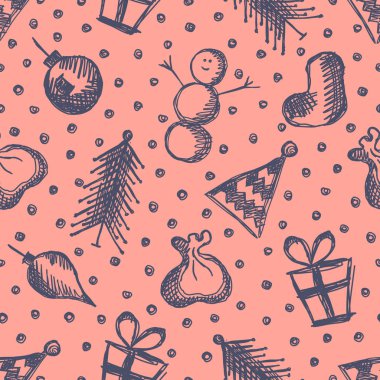 Vektör Dikişsiz desen, grafik illüstrasyon