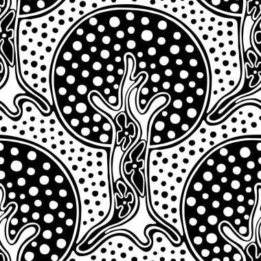 Vektör Dikişsiz desen, grafik illüstrasyon