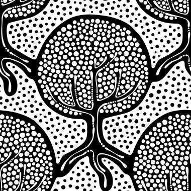 Vektör Dikişsiz desen, grafik illüstrasyon