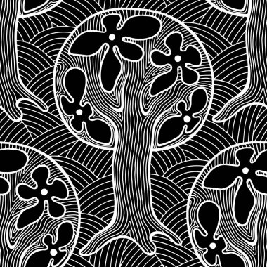 Vektör Dikişsiz desen, grafik illüstrasyon