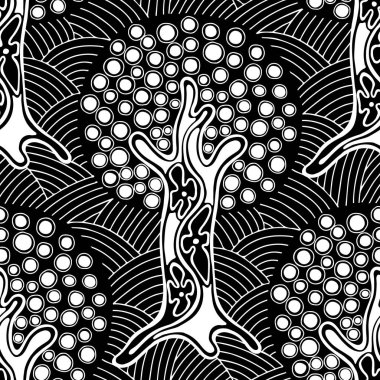 Vektör Dikişsiz desen, grafik illüstrasyon