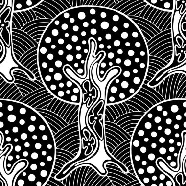 Vektör Dikişsiz desen, grafik illüstrasyon