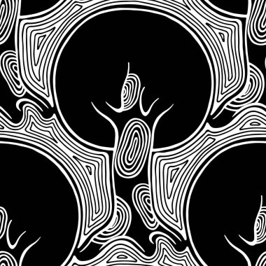 Vektör Dikişsiz desen, grafik illüstrasyon