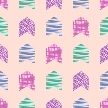 Vektör Dikişsiz desen, grafik illüstrasyon