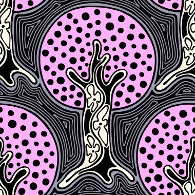 Vektör Dikişsiz desen, grafik illüstrasyon