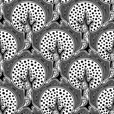 Vektör Dikişsiz desen, grafik illüstrasyon