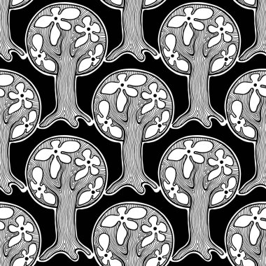 Vektör Dikişsiz desen, grafik illüstrasyon