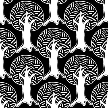 Vektör Dikişsiz desen, grafik illüstrasyon