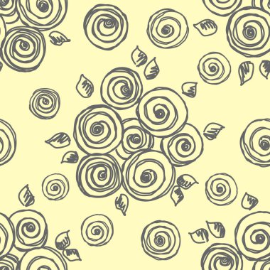 Vektör Dikişsiz desen, grafik illüstrasyon