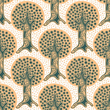 Vektör Dikişsiz desen, grafik illüstrasyon