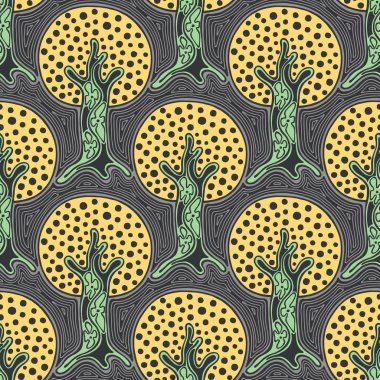 Vektör Dikişsiz desen, grafik illüstrasyon