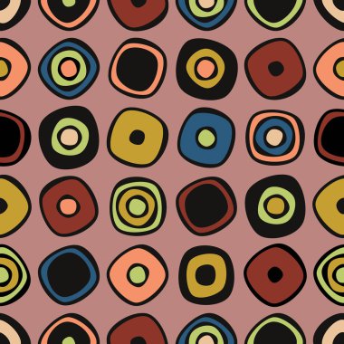 Vektör Dikişsiz desen, grafik illüstrasyon