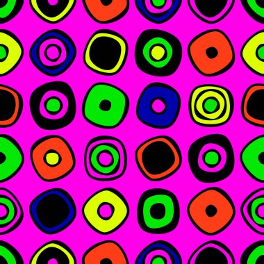 Vektör Dikişsiz desen, grafik illüstrasyon